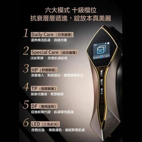 日本直送 The Zeus III 宙斯三代 提拉緊緻導入美容儀【KX056】