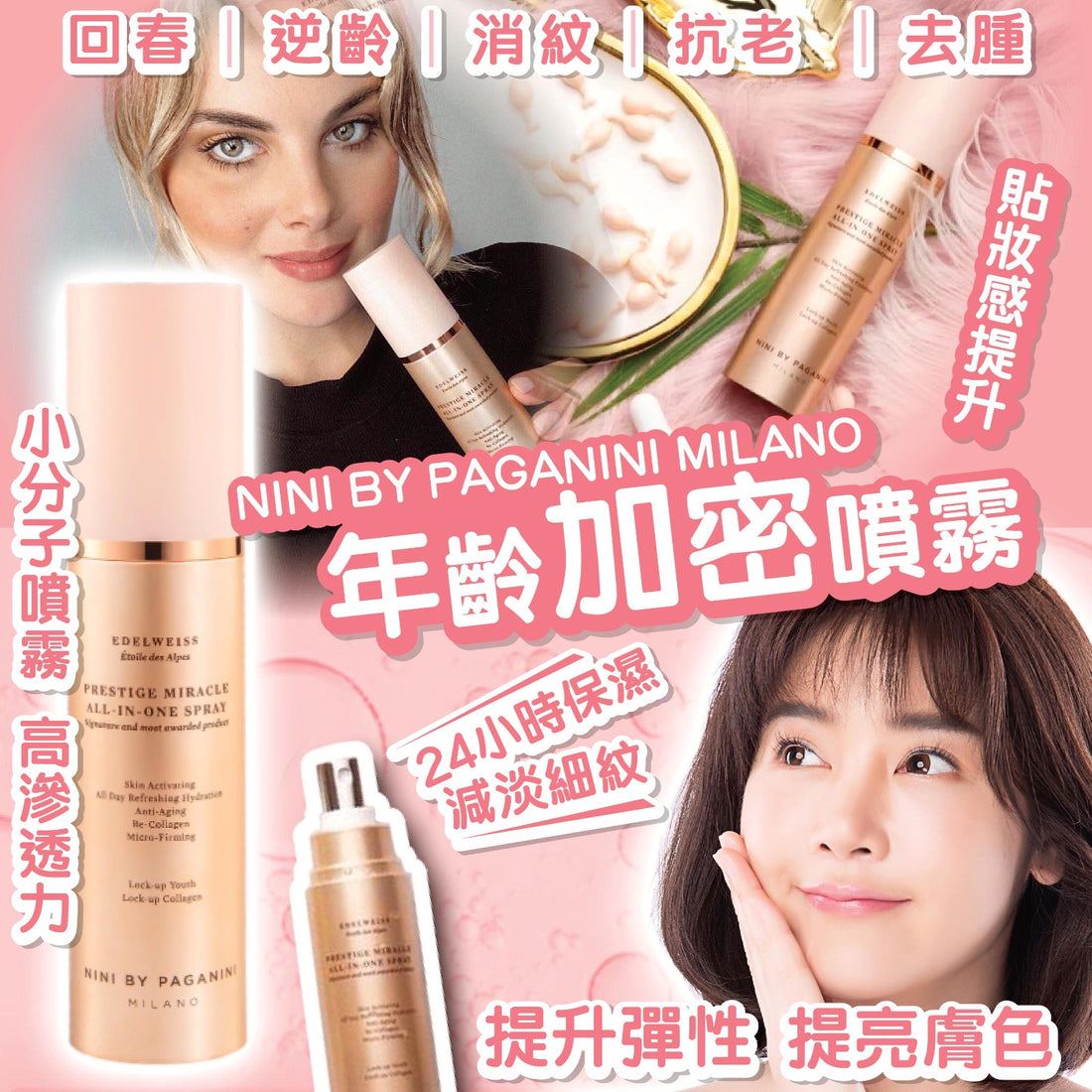 Nini by paganini milano 年齡加密噴霧【SS061】