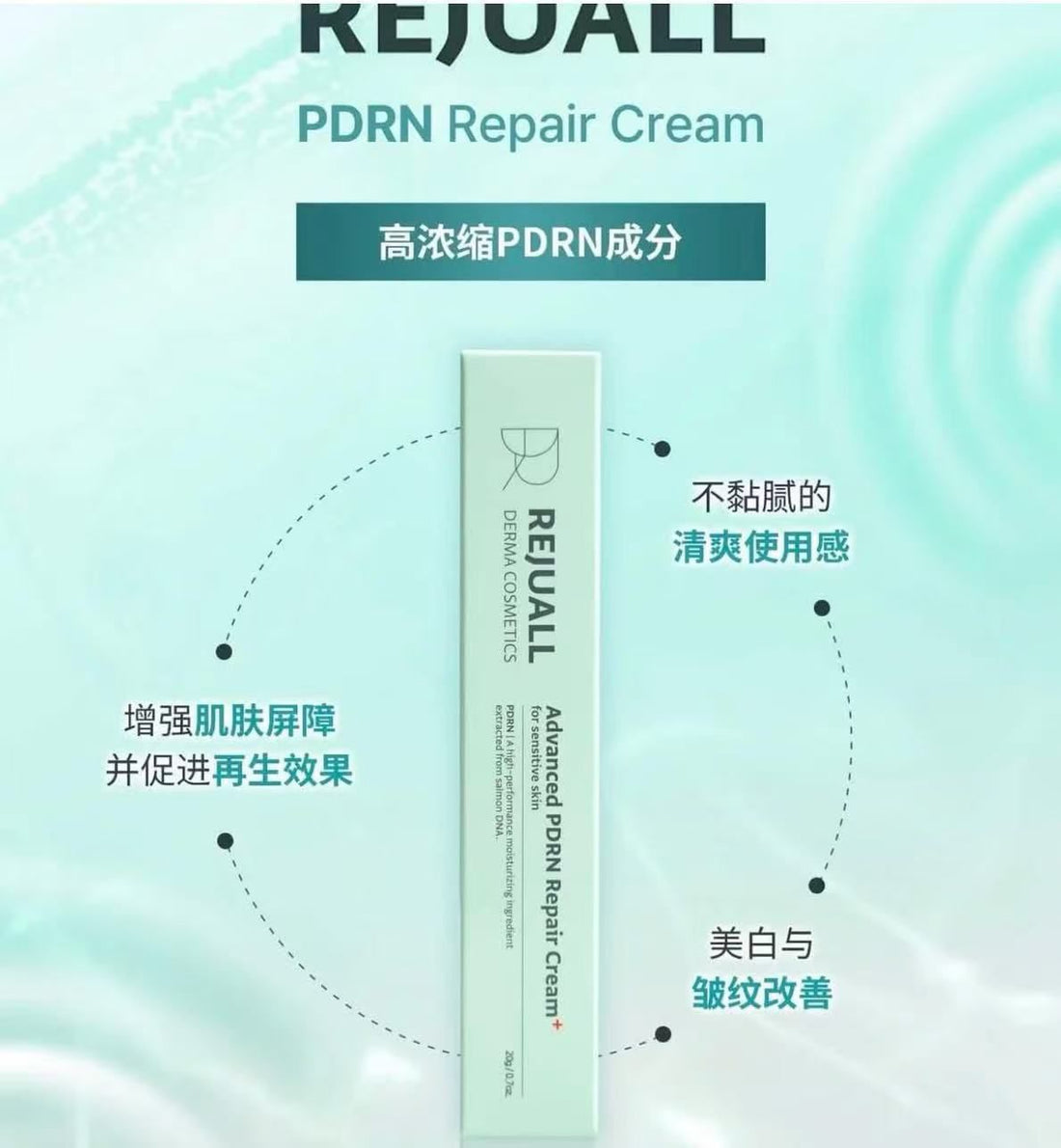 韓國 Rejuall爆紅PDRN DNA再生修護霜20g【SK006】