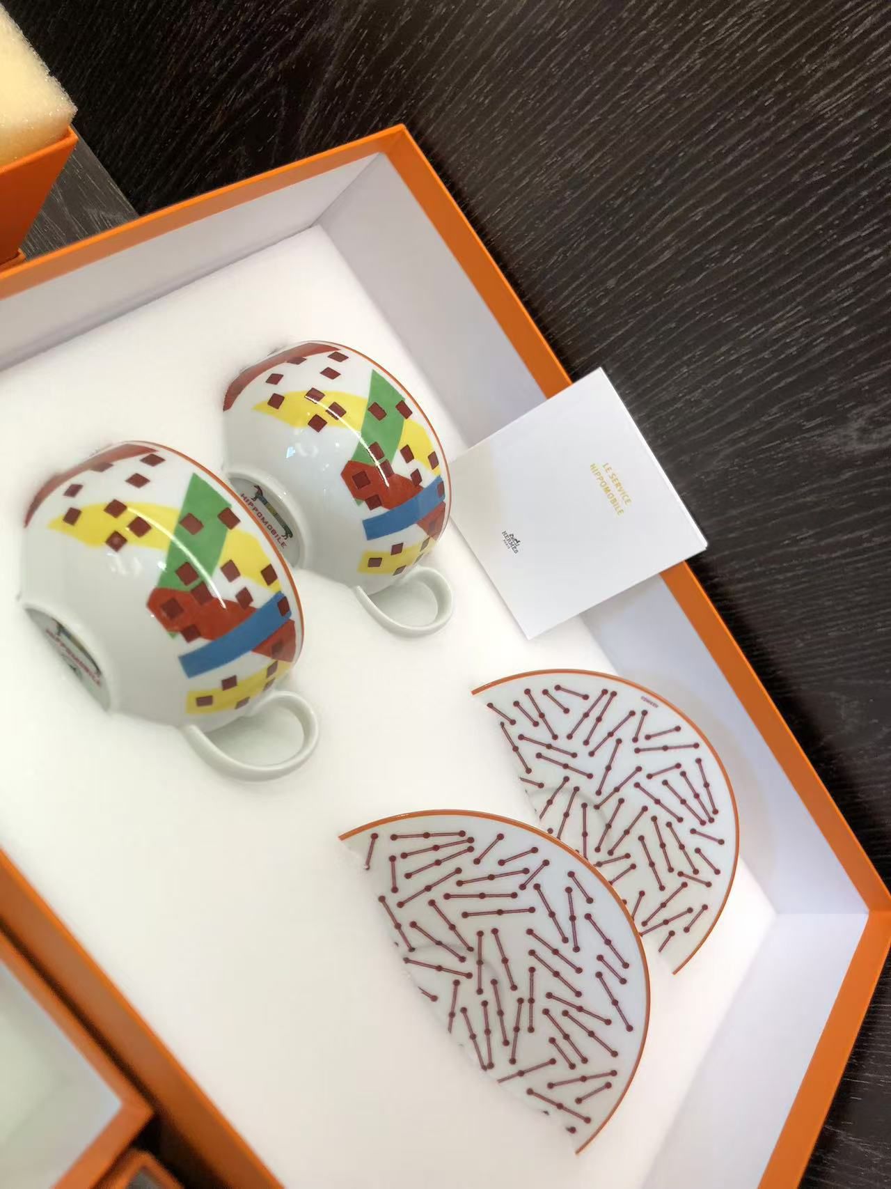 1201-81 Hermès TEA SET【全新】