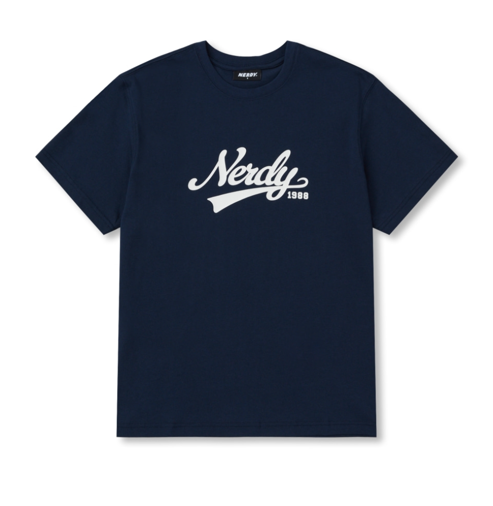 韓國 Nerdy Varsity Logo S/S T-Shirt【NY029】