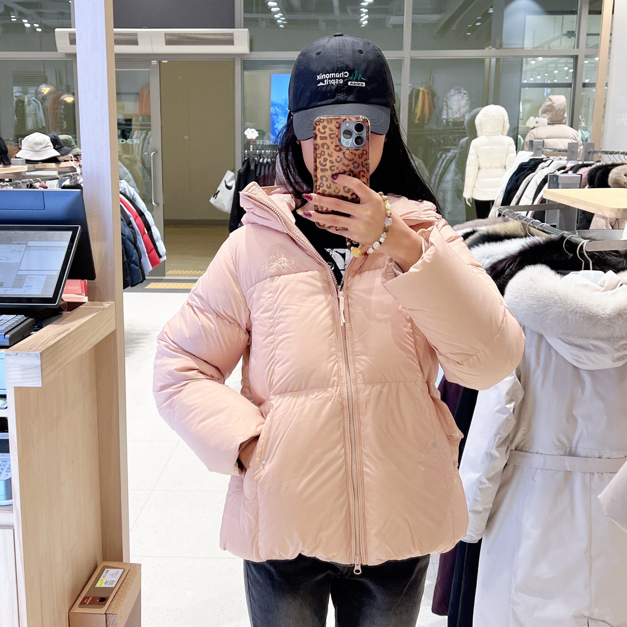 韓國 Eider ADD ON Women's Mid-Down Jacket【ER076】