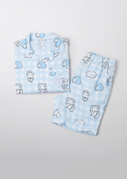 韓國 SPAO Short-sleeved pajamas【SP170】