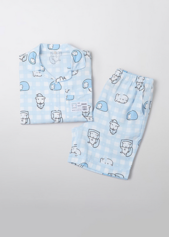 韓國 SPAO Short-sleeved pajamas【SP170】