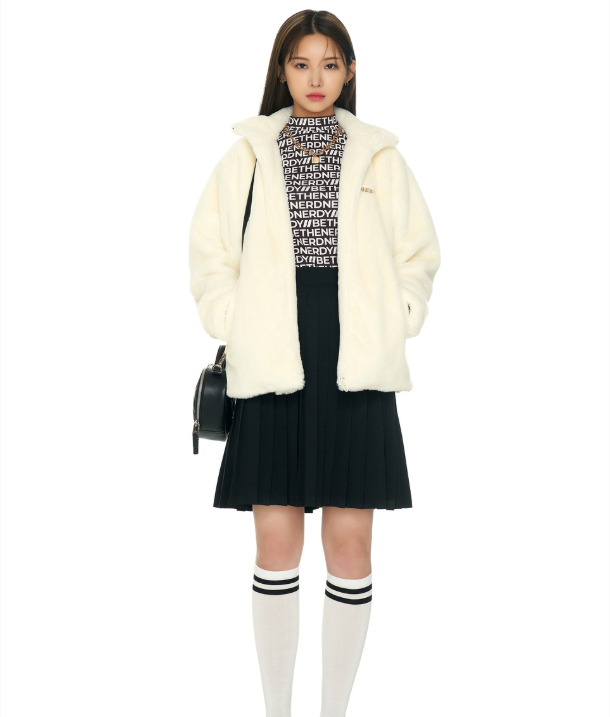 韓國 Nerdy MUHLY ECO FUR JACKET【NY216】