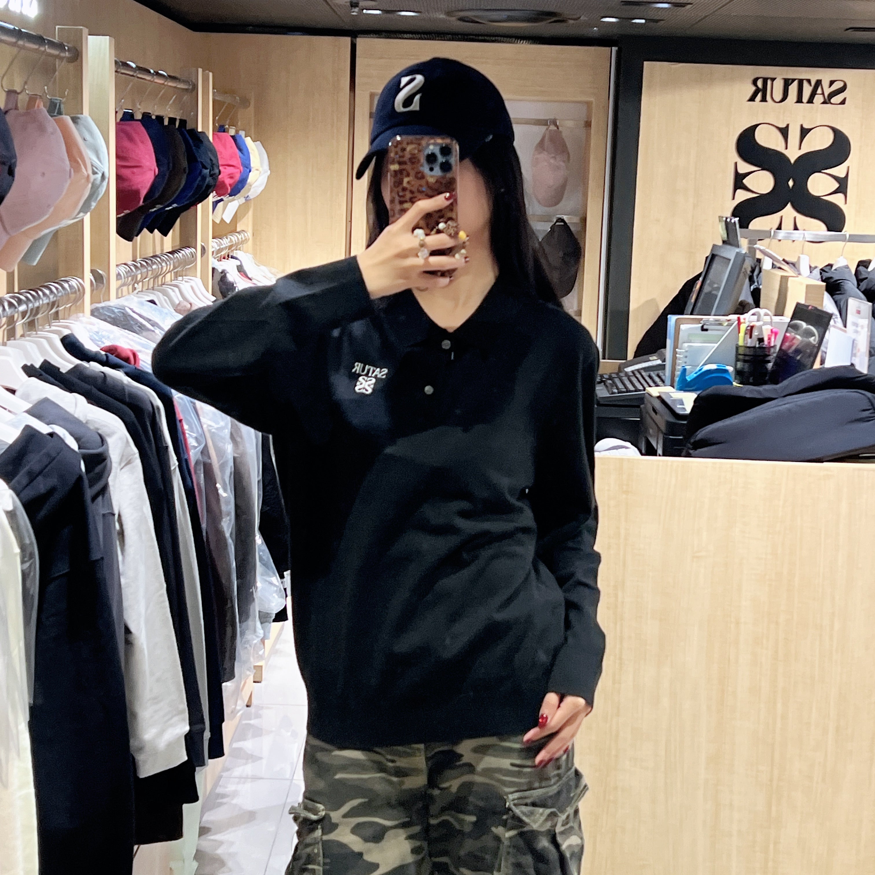 韓國 Satur Basic Polo Knit【SR232】