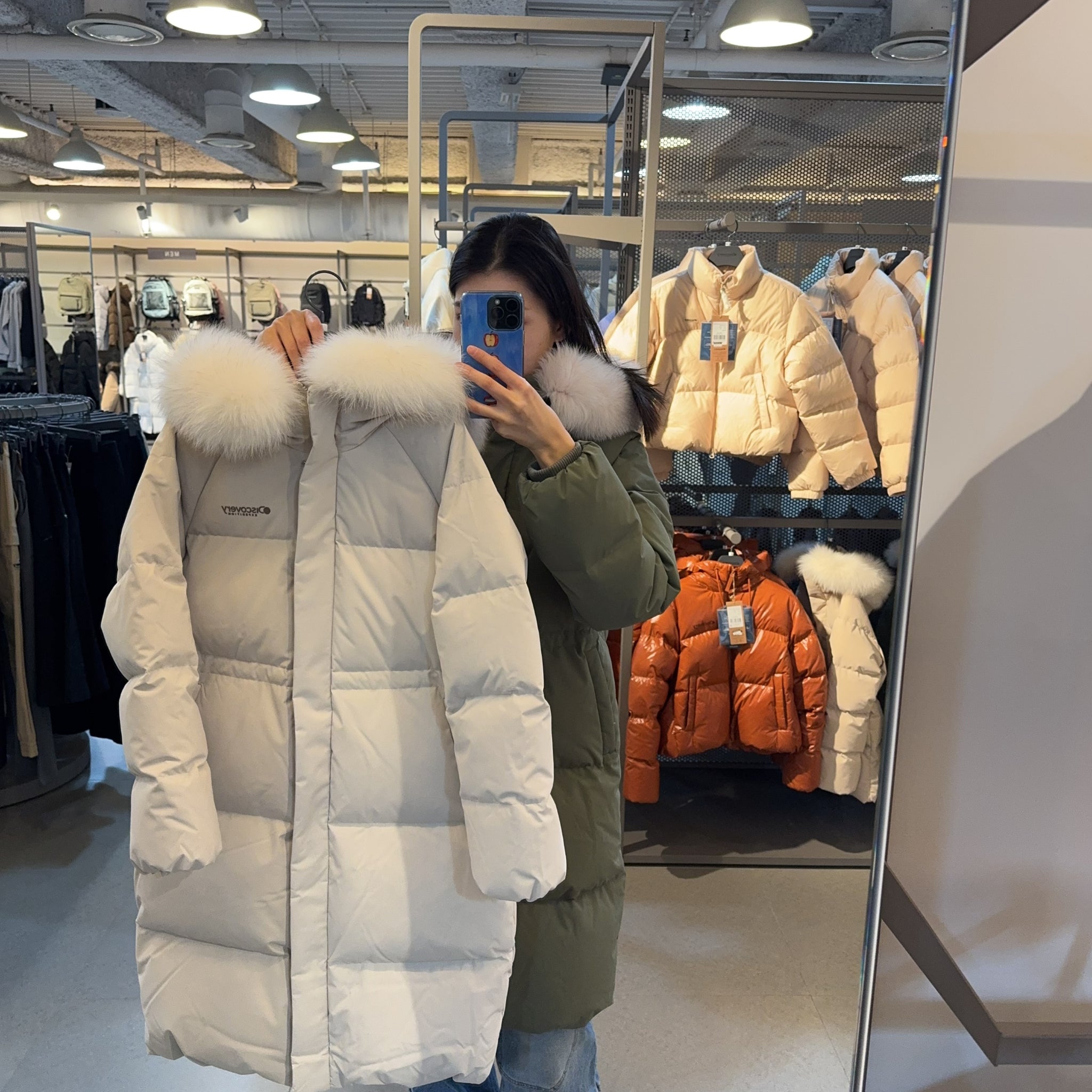 韓國 Discovery Women's Kelly Goose Long Padding (鵝絨)【DY198】