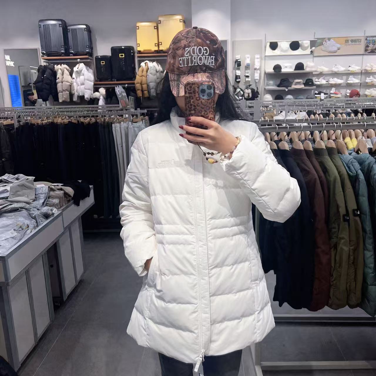 韓國 National Geographic Women's Heron Stand-Neck Lightweight Goose Down Jumper (鵝絨)【NG181】