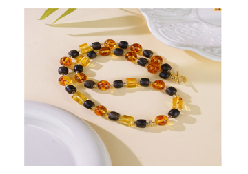 琥珀項鍊【SE671】