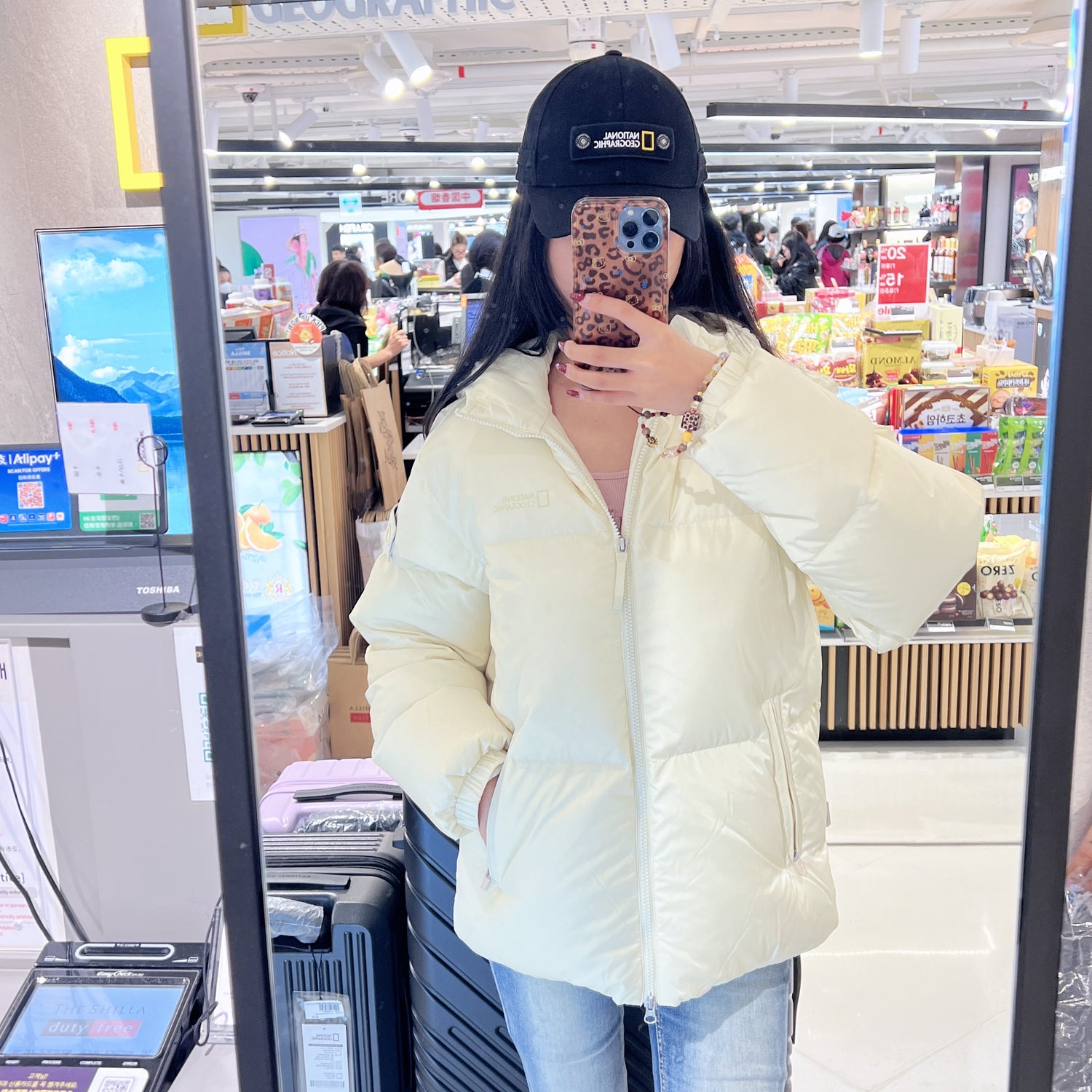 韓國 National Geographic Aira Hoodie Goose Down Jumper (鵝絨)【NG142】