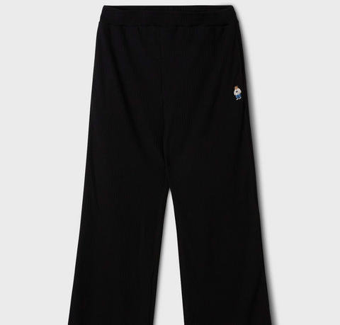 韓國 Who.A.U Steve Ribbed Wide Pants【WA184】