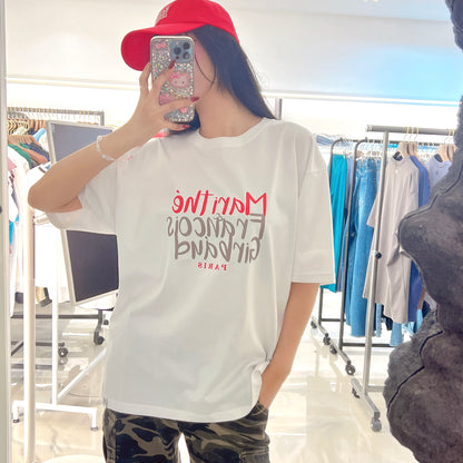 韓國 Marithe Francois Girbaud UNISEX T-SHIRTS (獨家款)【MF557】