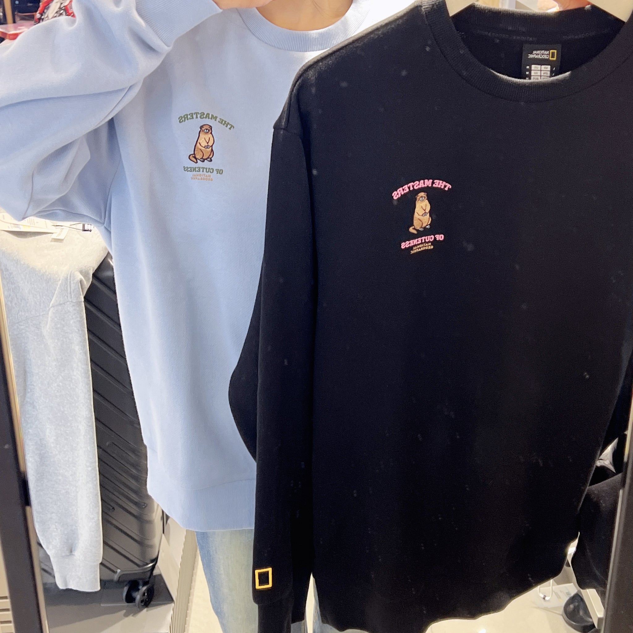 韓國 National Geographic Animal Graphic Long Sleeves(加絨款)【NG157】