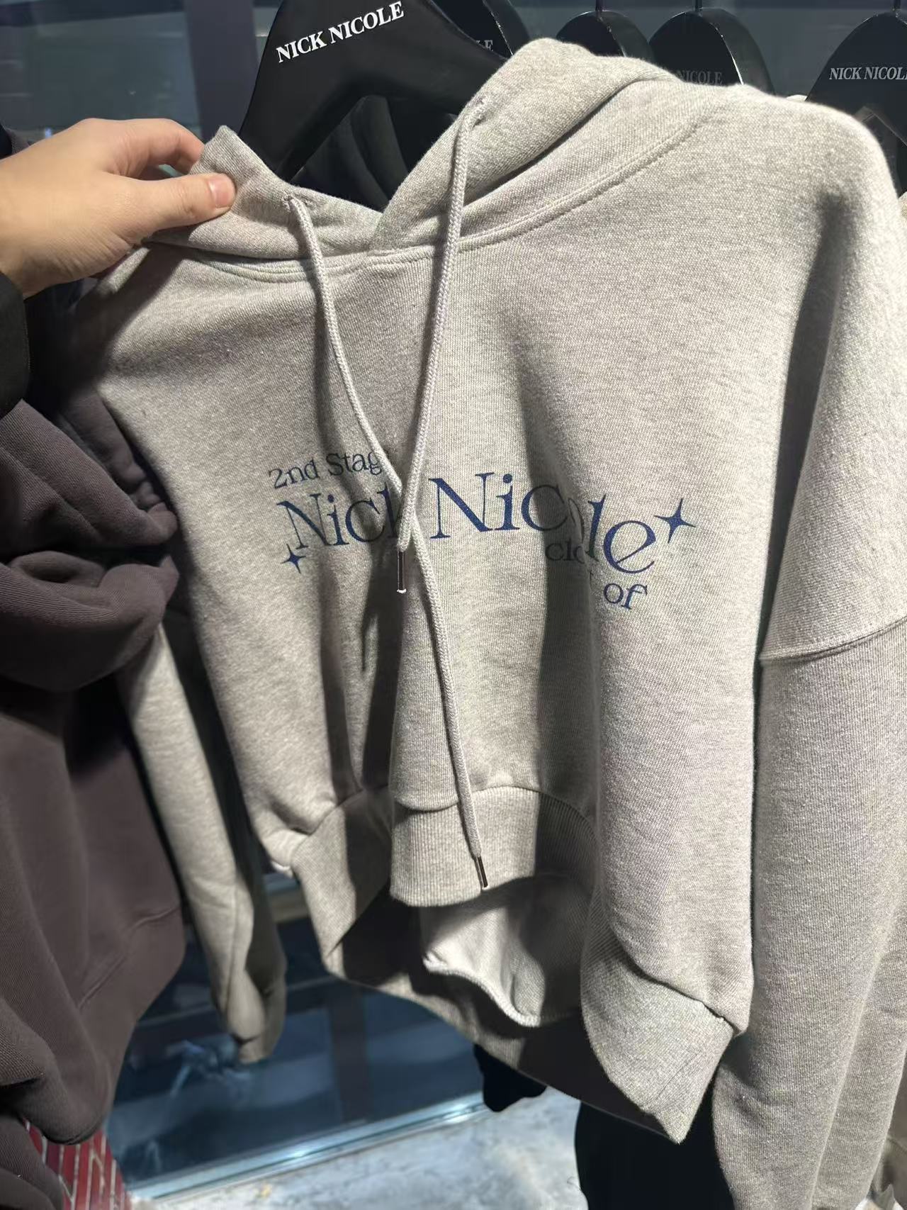 韓國 Nick Nicole Signature Logo Crop【NK099】