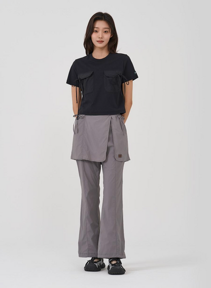 韓國 BBC W Layered String Pants【BC119】