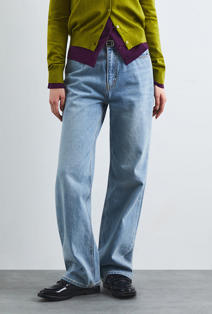 韓國 SPAO Straight Jeans【SP369】