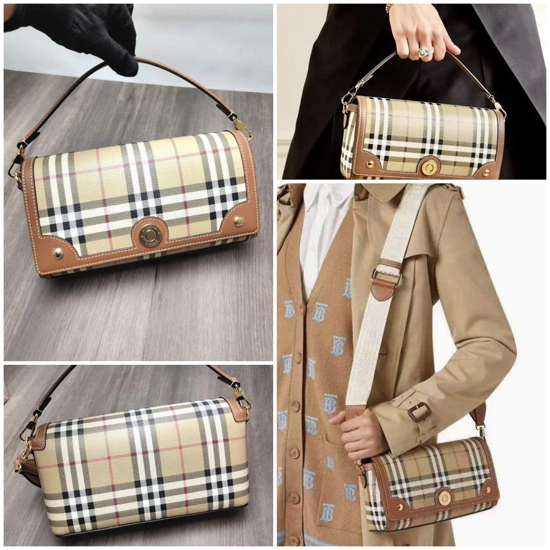 Burberry Top Handle Note Crossbody Bag 【YS217】  訂金$1,000 總售價 $7088