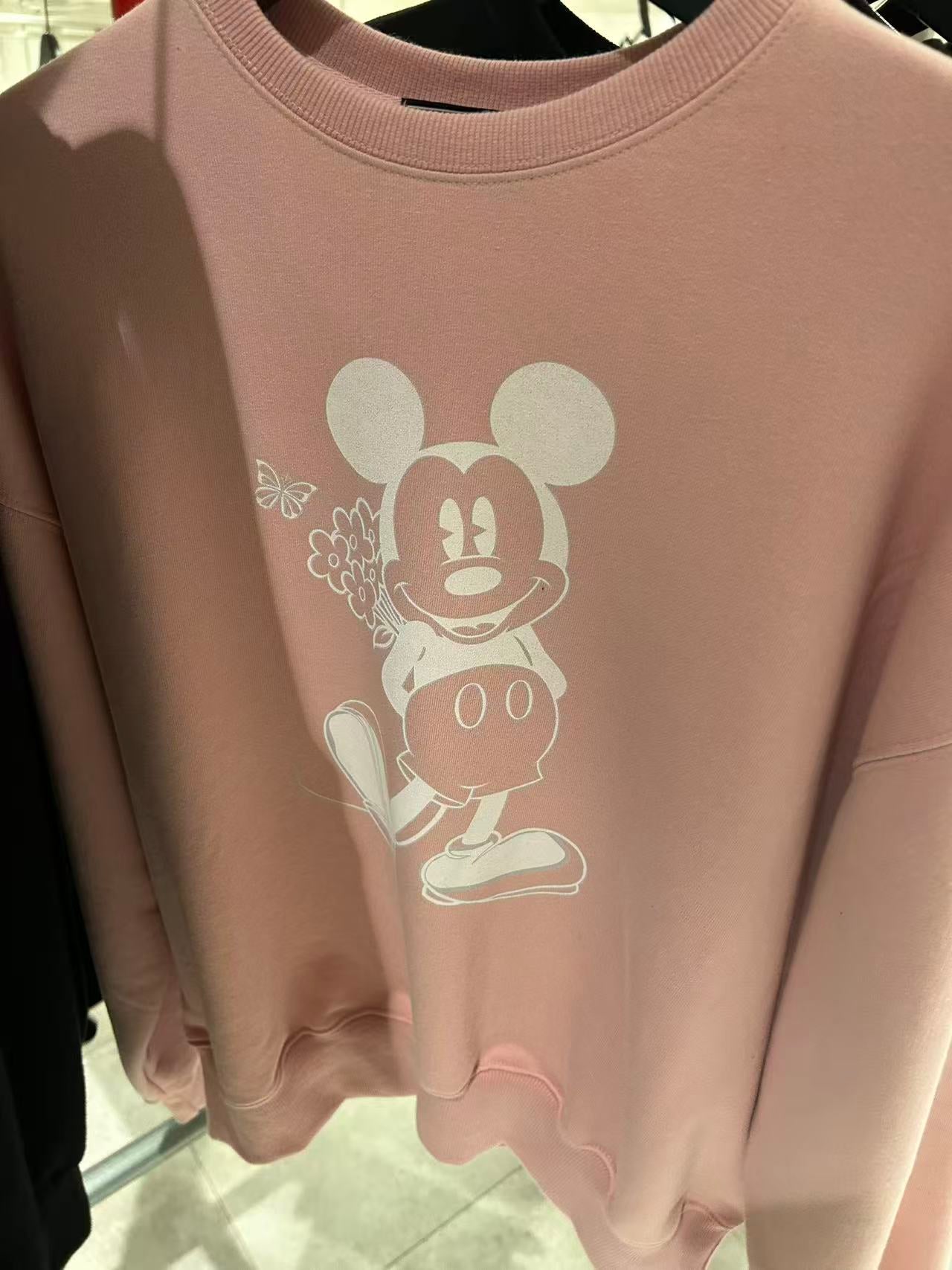 韓國 Nick Nicole Butterfly Disney Flower Sweatshirt【NK082】