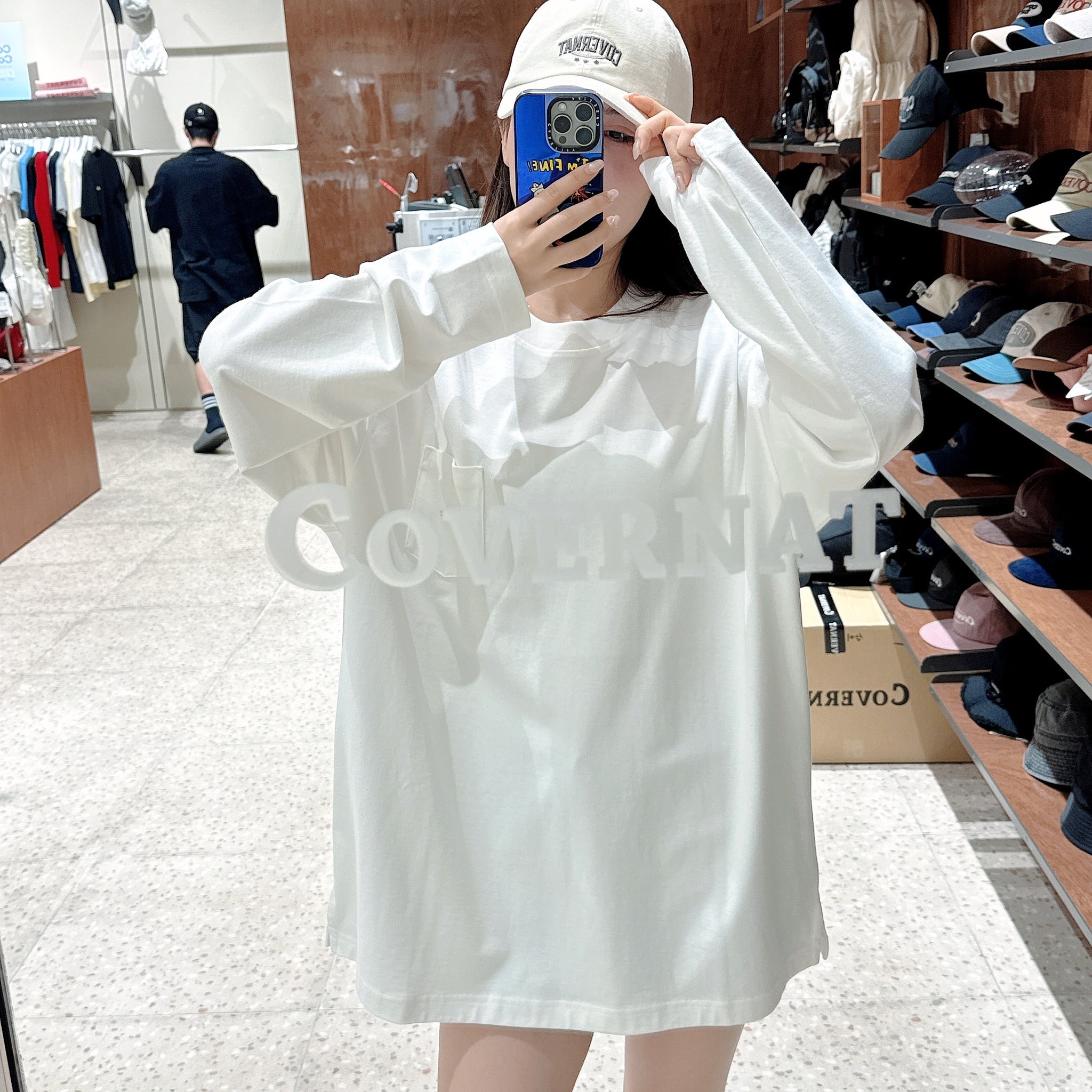 韓國 Covernat Basic Pocket Long Sleeve【CO067】