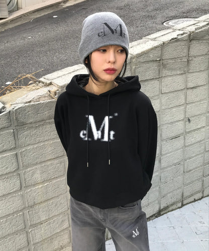 韓國 Mucent Spray Logo Hood T【MU171】