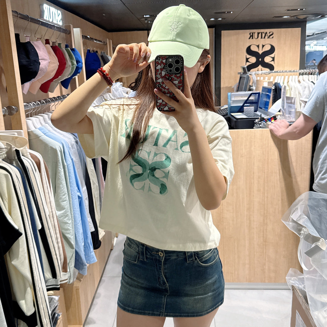 韓國 Satur Classic Logo Ball Cap【SR114】