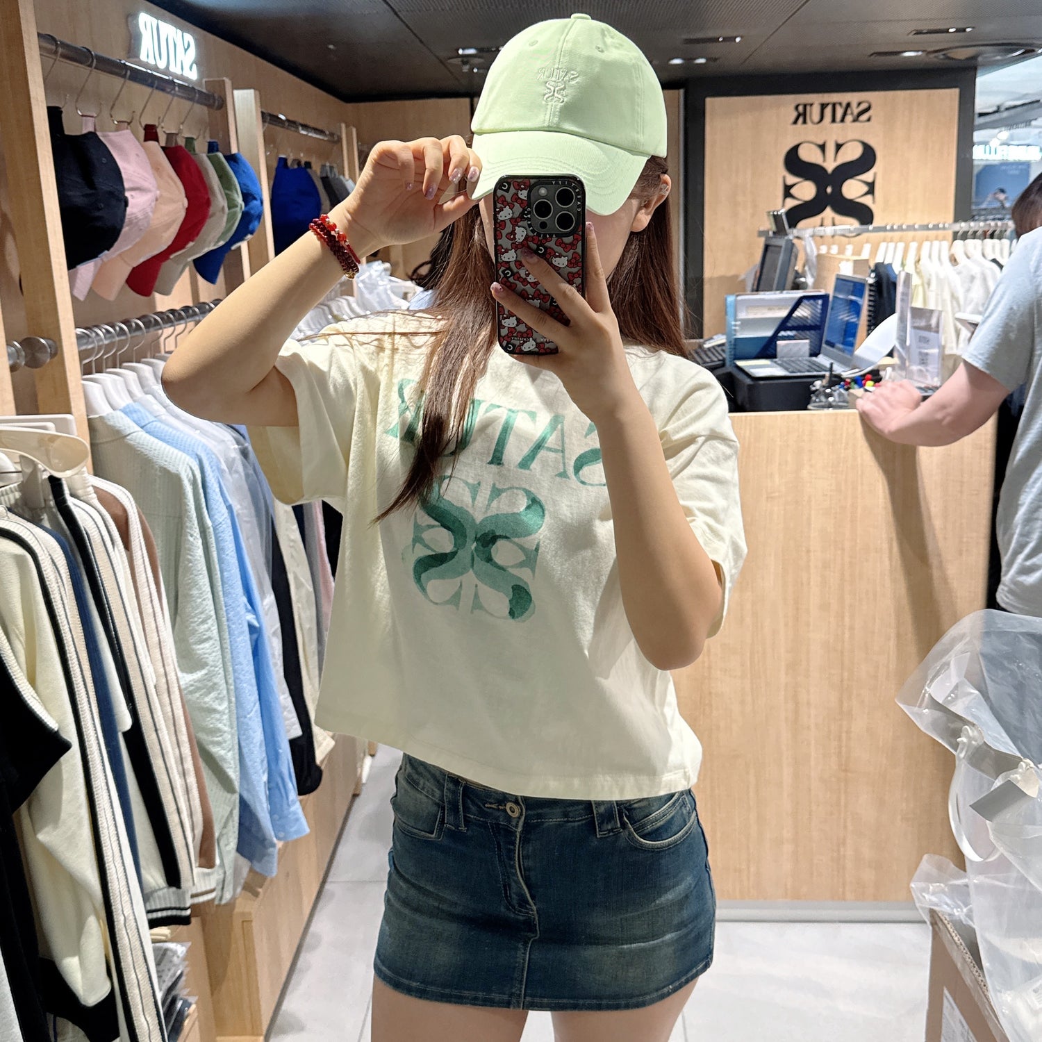 韓國 Satur Classic Logo Ball Cap【SR114】