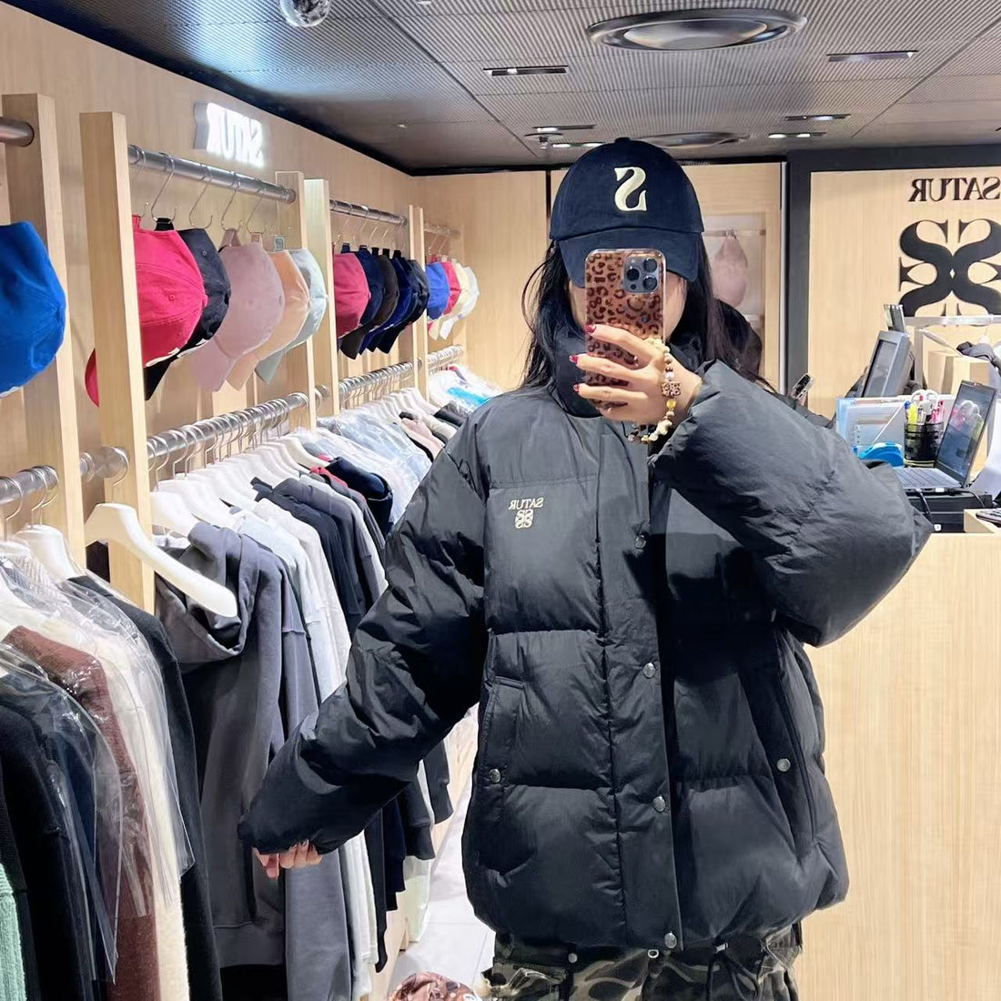 韓國 Satur Lauren Puffer Duck Down Padding (鴨絨)【SR195】