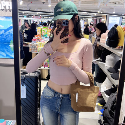 韓國 National Geographic Corduroy Mini Tote Bag【NG154】