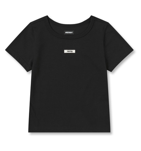韓國 Nerdy Women's Label S/S T-Shirt【NY035】