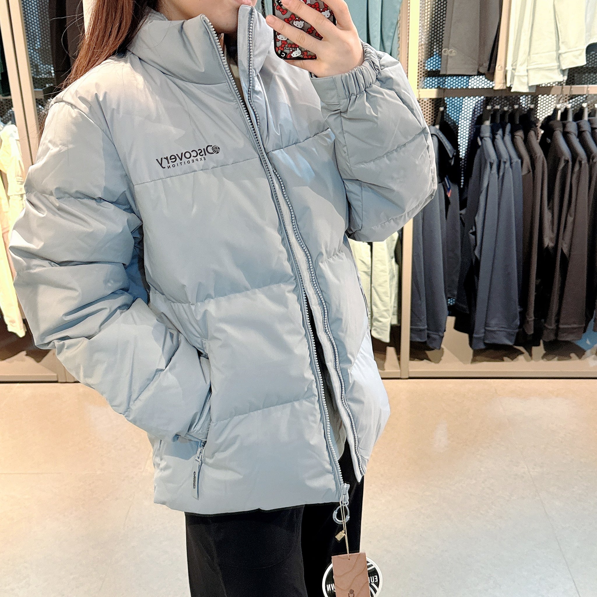 韓國 Discovery Public Barnsley RDS Down Short Padding (鴨絨)【DY208】