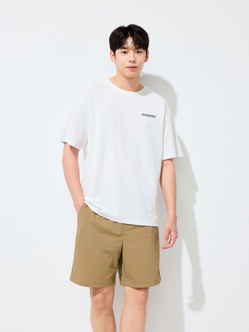 韓國 Discovery Fresh Event Washing Outdoor Scene Back Graphic Short Sleeve T-Shirt【DY038】
