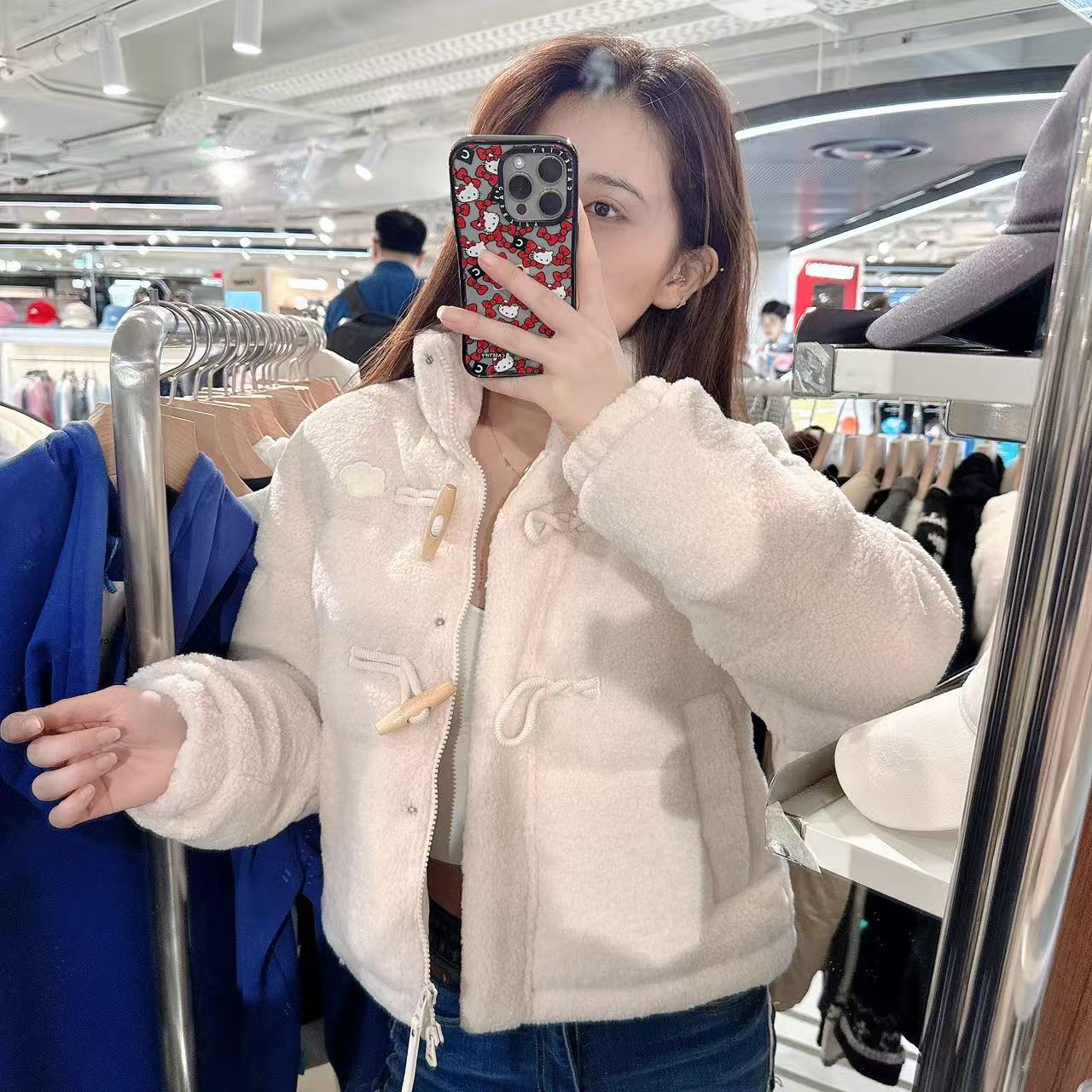 韓國 Wacky Willy Women's Fleece Toggle Short Down【WW112】