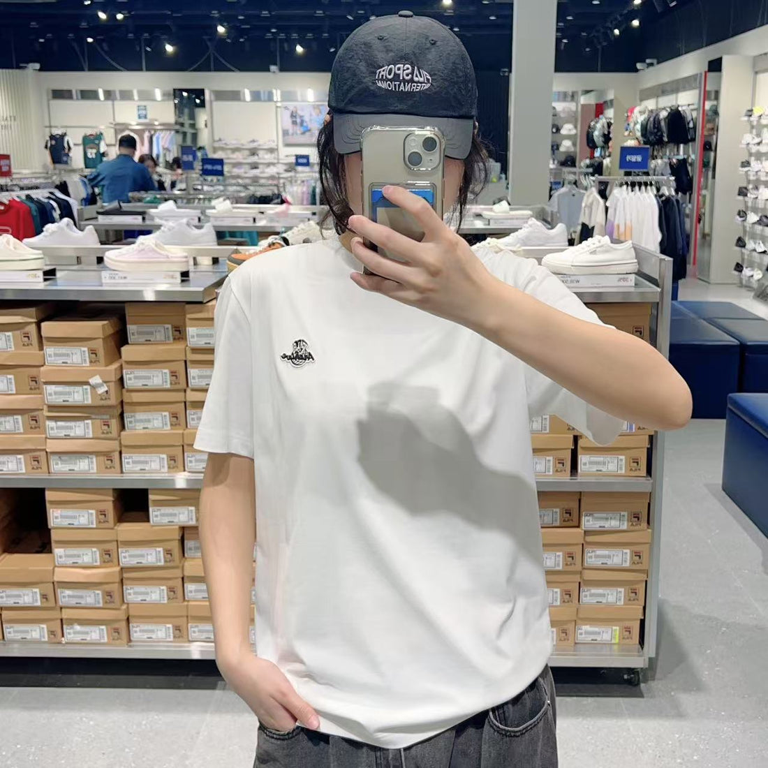 韓國 FILA Supima Small Wappen Short Sleeve T-shirt【FA295】