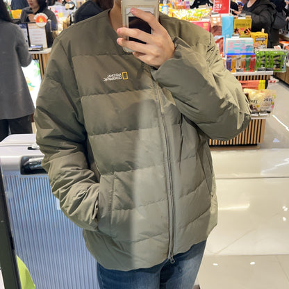 韓國 National Geographic 男女同款 HERON 輕量 羽絨外套 (鵝絨)【NG011】