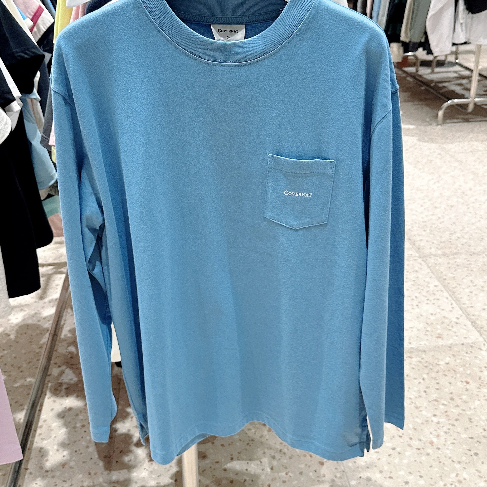 韓國 Covernat Basic Pocket Long Sleeve【CO067】