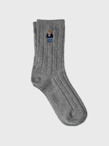 韓國 Who.A.U Steve Cable Socks【WA216】