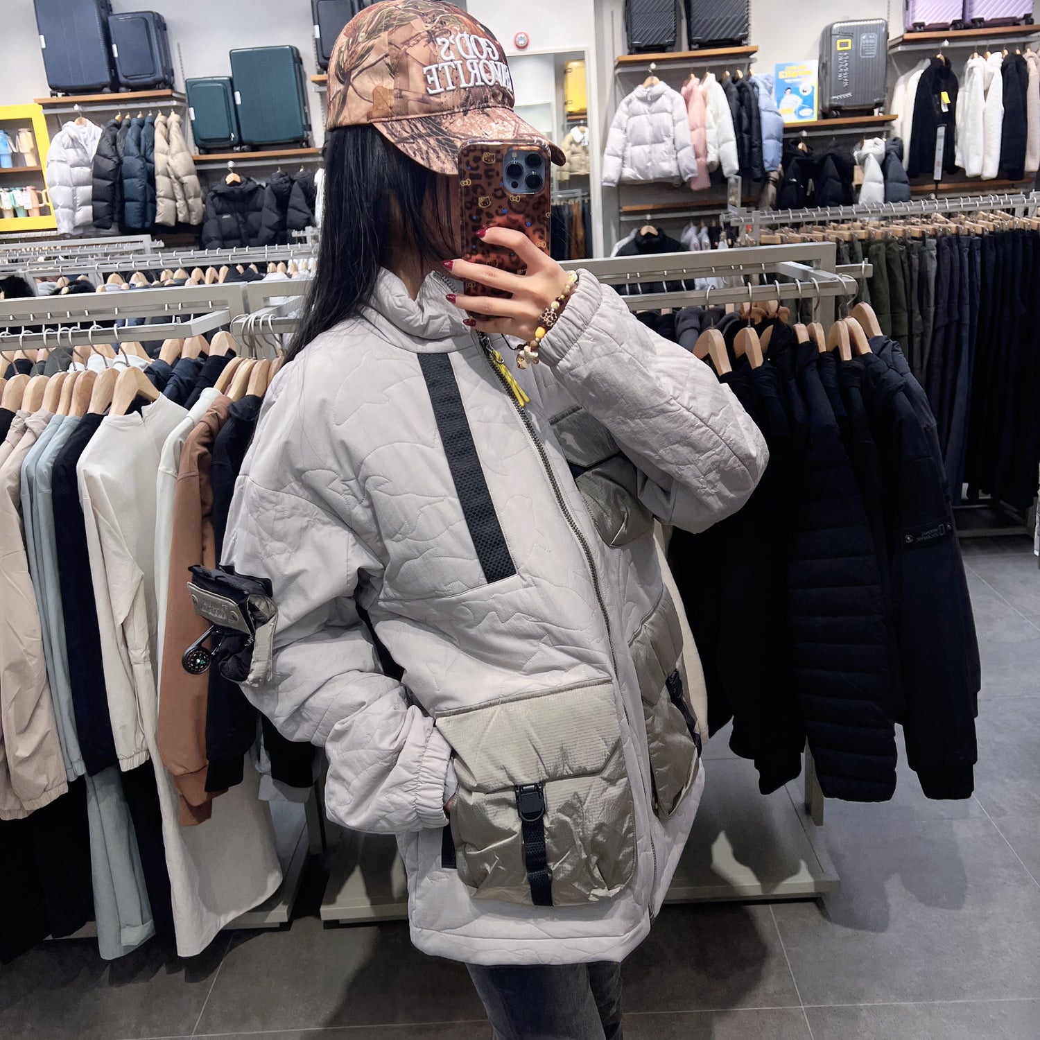 韓國 National Geographic Filmmaker Mountaineer Quilted Padded Jacket【NG230】