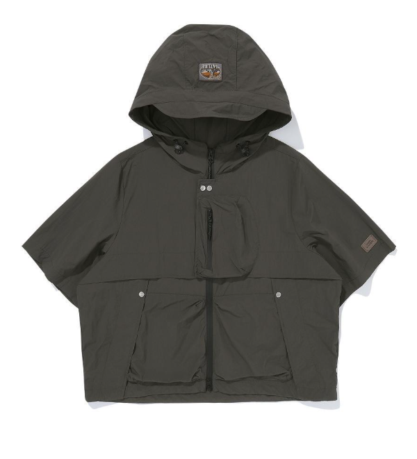 韓國 BBC Rivet Hoodie Short Sleeve Jacket【BC087】