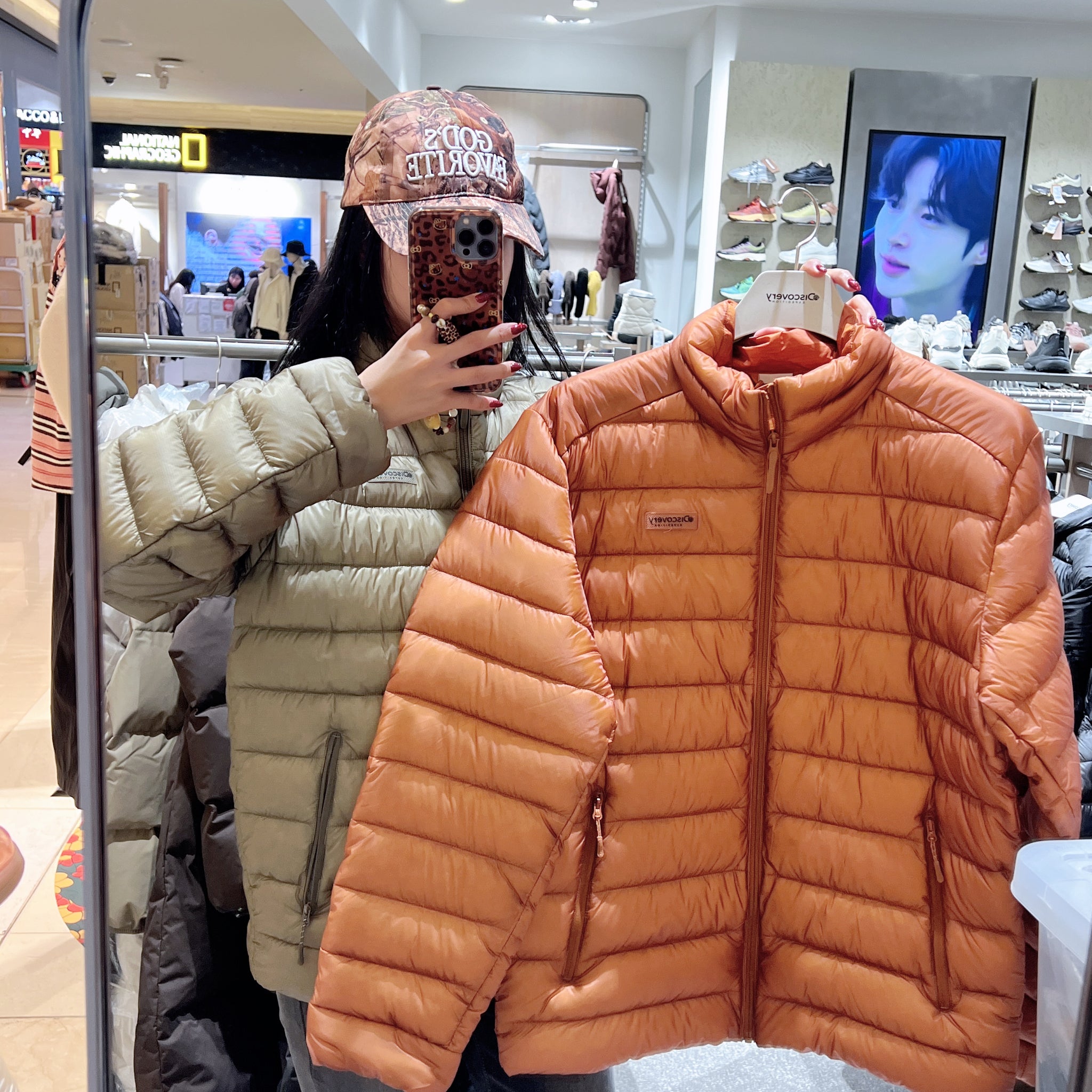 韓國 Discovery Men's Olbert Goose Down Lightweight Padding【DY069】