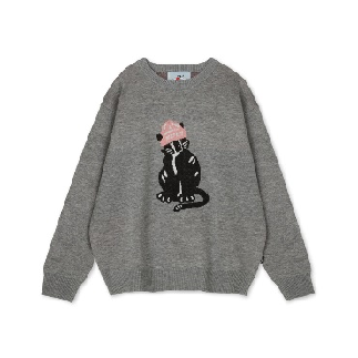 韓國 Markm MARCO Jacquard Crewneck Knit【MA374】