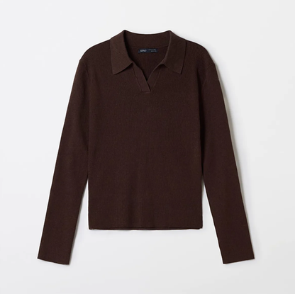 韓國 SPAO Semi-Open Golji Knit【SP203】