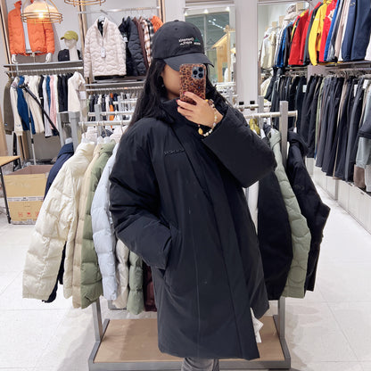 韓國 Eider Cashmere Middle Coat Down Jacket (鵝絨)【ER046】