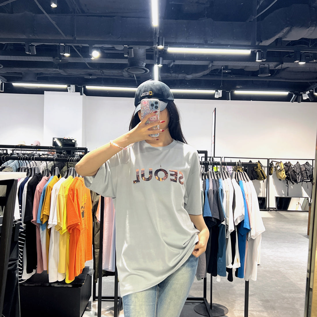 韓國 National Geographic Unisex NGOA Urban City H/T-Shirt【NG647】