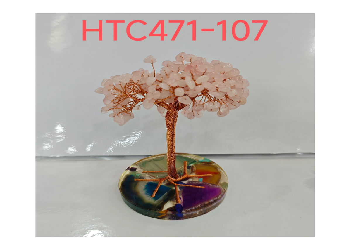 粉水晶樹擺件【SE801】