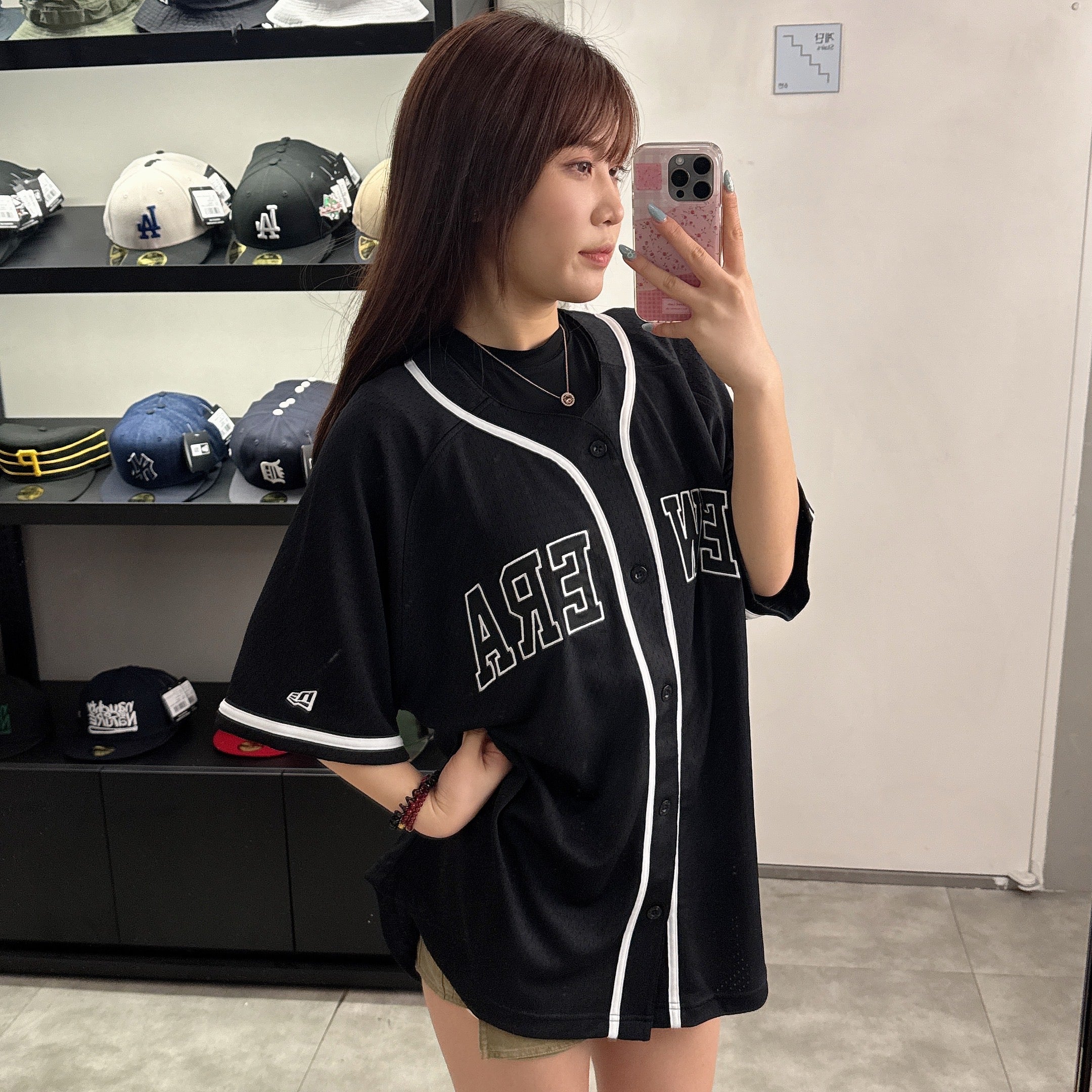 【現貨】韓國 New Era Mesh Baseball Jersey【NE199】