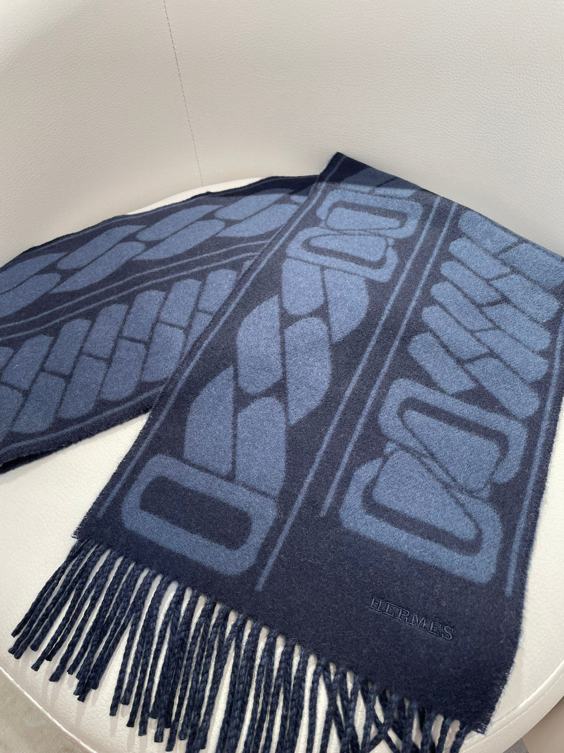 全新愛馬仕羊絨頸巾 【JS512】