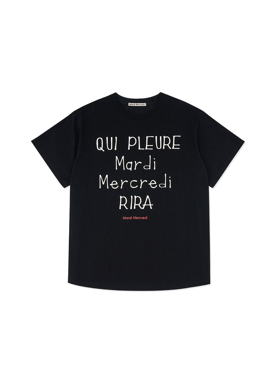 韓國 Mardi Mercredi Tshirt Message Dosan Exclusive【MM225】