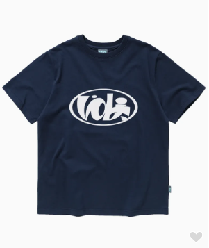 韓國 Video Jockey Oval Logo T-Shirt【VJ047】