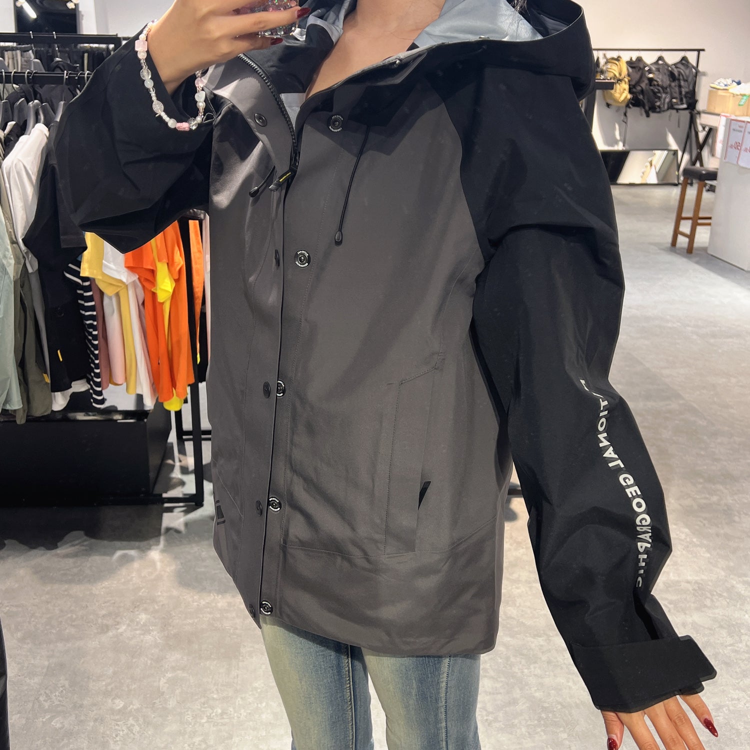 韓國 National Geographic Rupert Mountain Deluxe Gore-Tex Weather Jacket防水款【NG663】