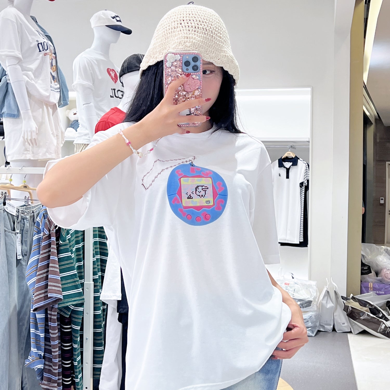 韓國 SPAO Short sleeve T-shirt【SP175】